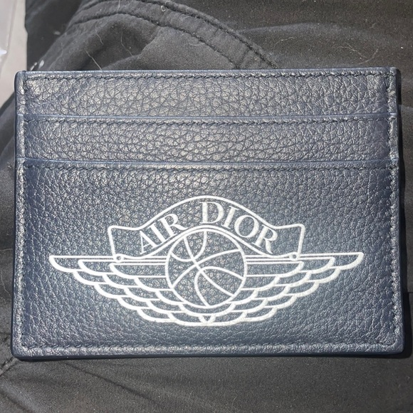 air dior 4 card wallet in Dark blue - Picture 1 of 3